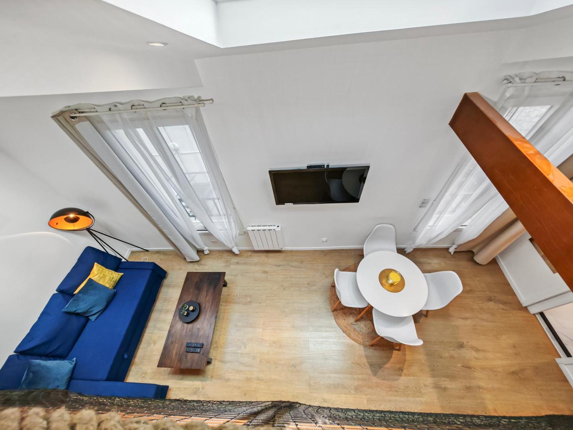 Ferienwohnung Loft Duplex A 2 Min De Paris - Parking Gratuit Le Pré-Saint-Gervais Exterior foto