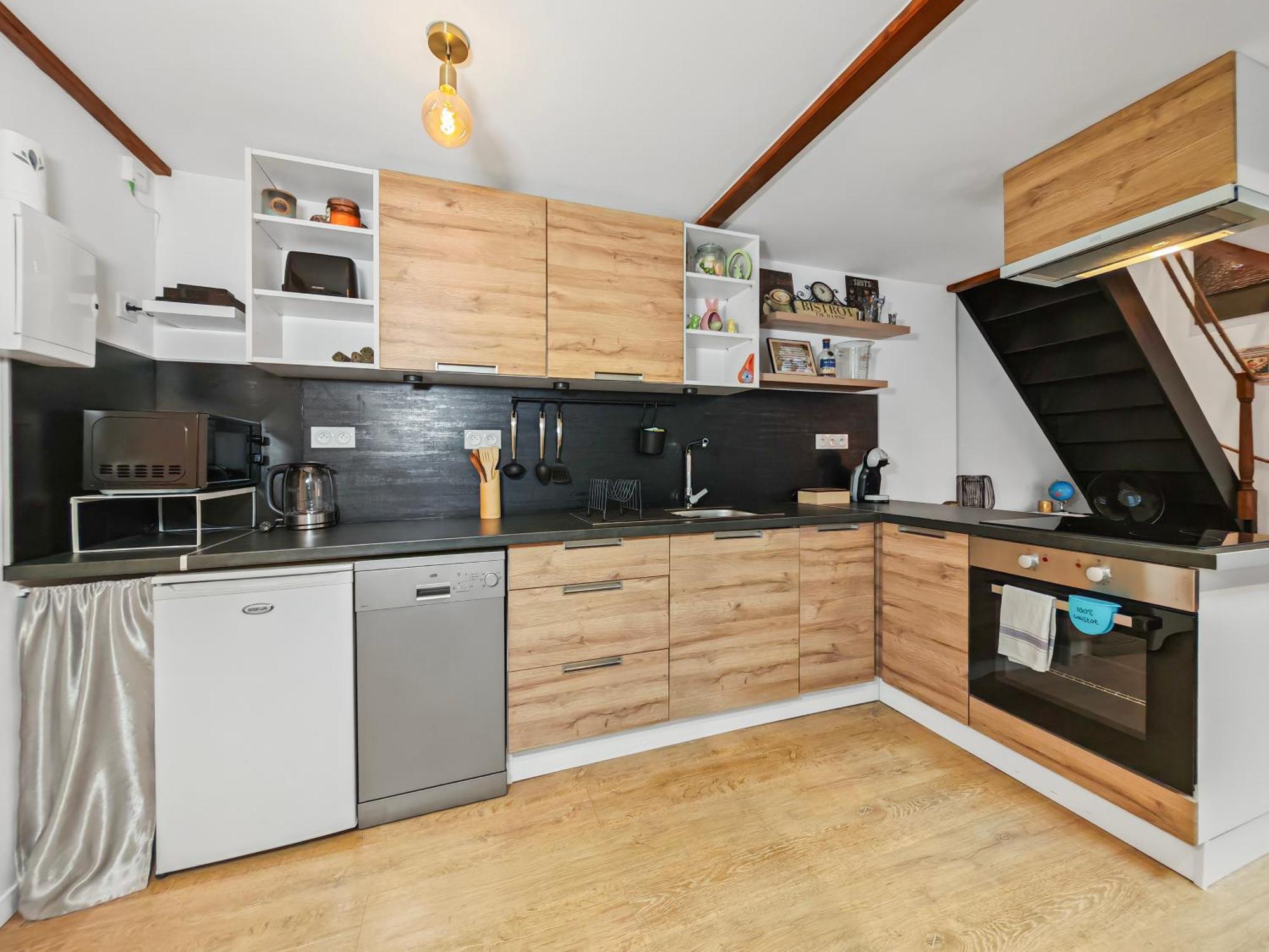 Ferienwohnung Loft Duplex A 2 Min De Paris - Parking Gratuit Le Pré-Saint-Gervais Exterior foto